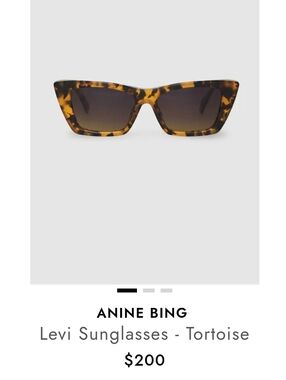 Anine Bing Levi Sunglasses - Tortoise